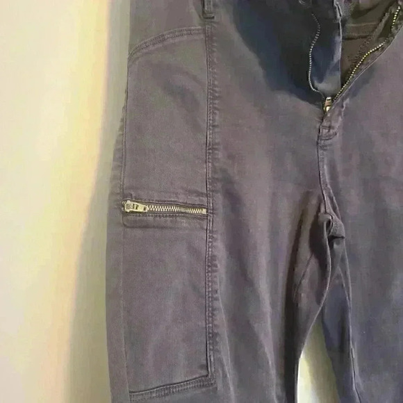 Pistola Topanga Cargo Zipper Skinny Pants Ankle Zip Charcoal Grey Women's 32 - Picture 4 of 6